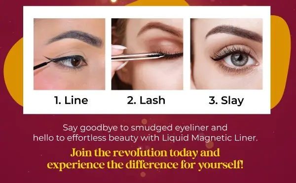 Magnetic Black Eyeliner: Effortless Beauty for Stunning Lashes - Image 3