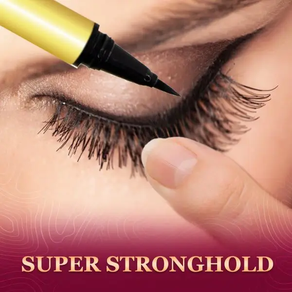 KLINQE Black Nano Grip Lash Glue Liner -Contact Lens Friendly - Image 7