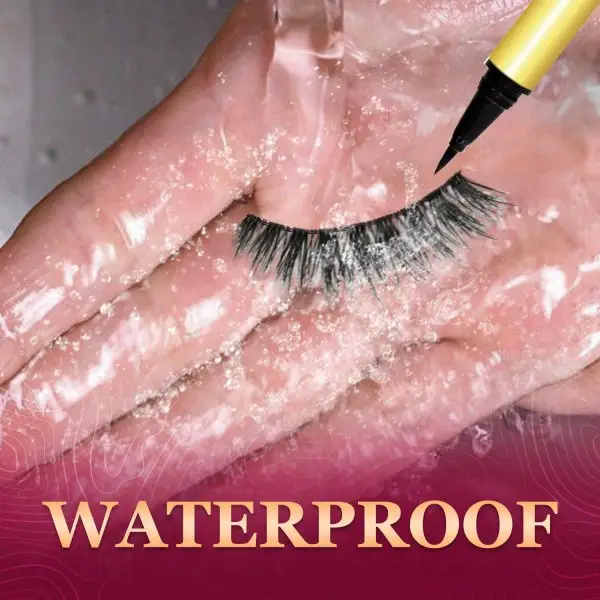 KLINQE Black Nano Grip Lash Glue Liner -Contact Lens Friendly - Image 8