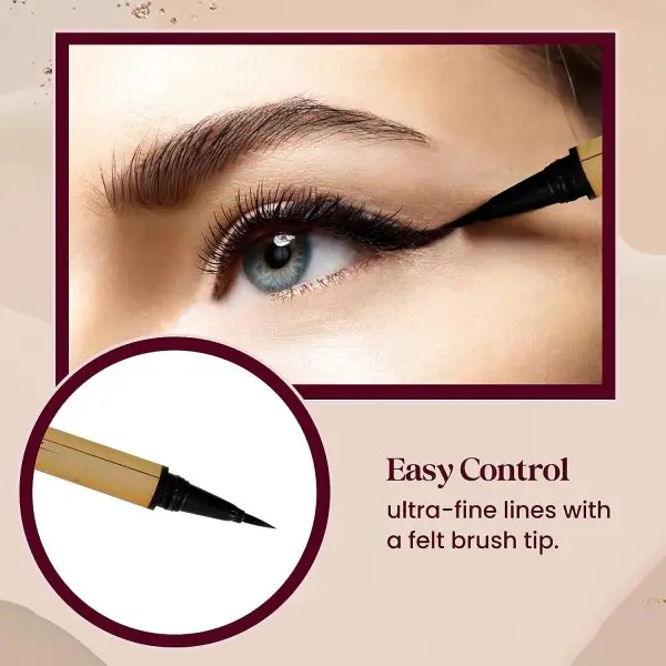 KLINQE Black Nano Grip Lash Glue Liner -Contact Lens Friendly - Image 4